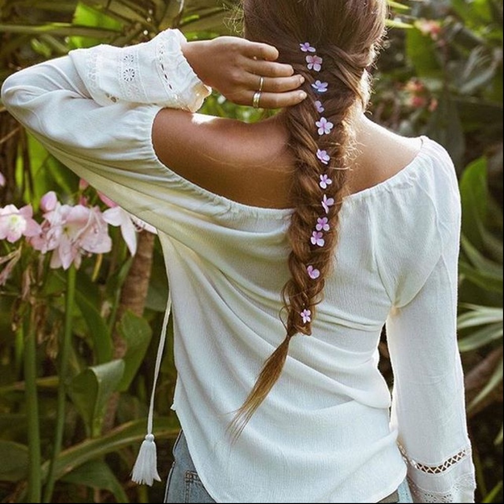 Arnhem Shiloh Blouse in White - Picture 1 of 8